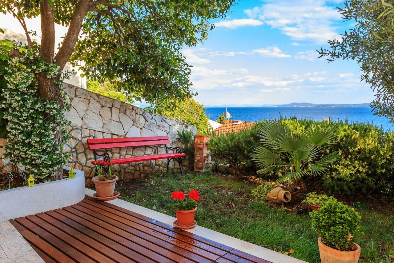 Holiday Home Lola, Sea On A Palm! Heated Pool Trogir Extérieur photo