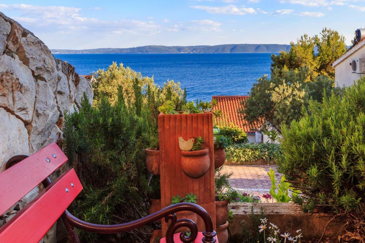 Holiday Home Lola, Sea On A Palm! Heated Pool Trogir Extérieur photo